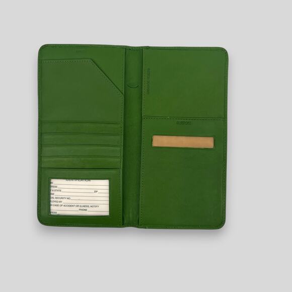 Heineken Green Travel Organizer Passport Wallet - Picture 3 of 6